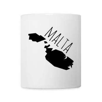 malta - Tasse - Weiß - Vorne