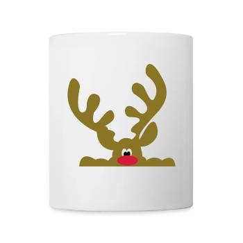 elch - Tasse - Weiß - Vorne