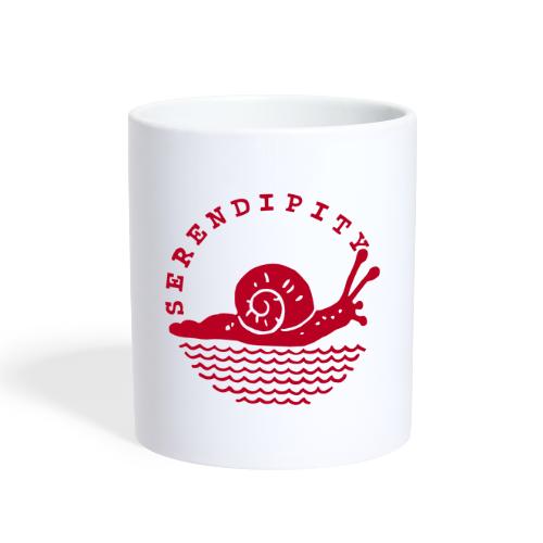 Serendipitous Snail - a logo for slow boating - Mug