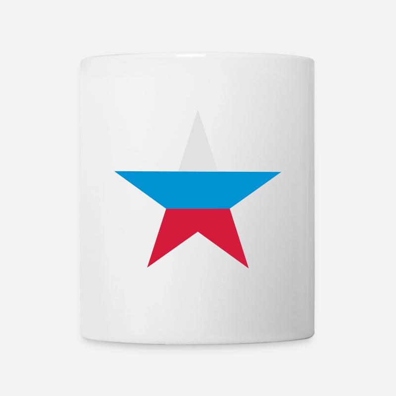 Étoile russe - Mug blanc - blanc