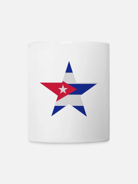 Étoile cubaine - Mug blanc - blanc