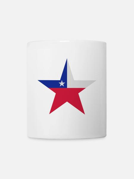 Chilenische Sterne - Tasse - Weiß
