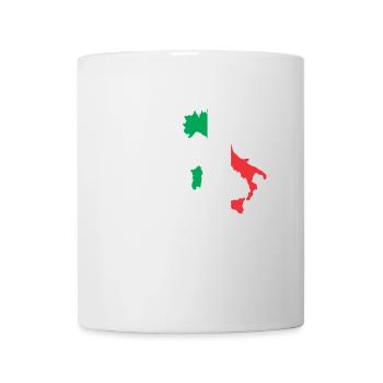 Italien Herz - Tasse - Weiß - Vorne