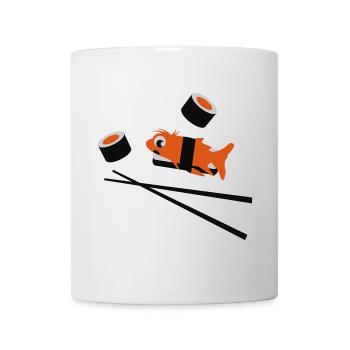 Sushi - Tasse - Weiß - Vorne