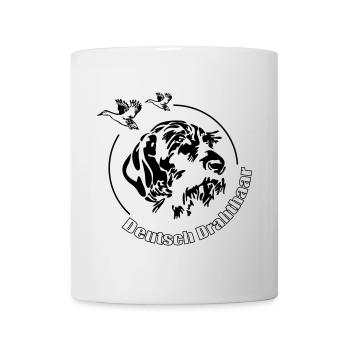 Deutsch Drahthaar Jagdhund Jagdhunde Wilsigns - Tasse - Weiß - Vorne