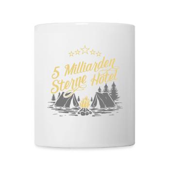 5 Milliarden Sterne Hotel - Tasse - Weiß - Vorne