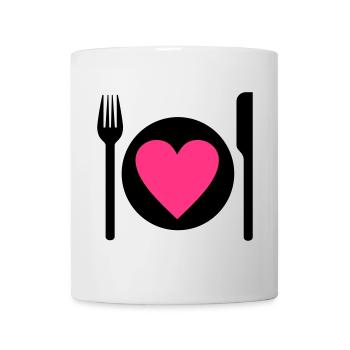 eat - Mug - white - Front