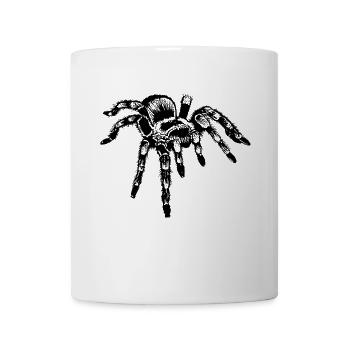 Mexikanische Rotknie-Vogelspinne - Tasse - Weiß - Vorne