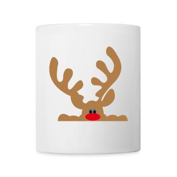Elch - Tasse - Weiß - Vorne