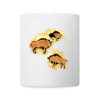 Bison - Mug - white - Front