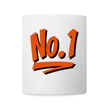 2541614 15510229 Nummer 1 - Tasse - Weiß - Vorne