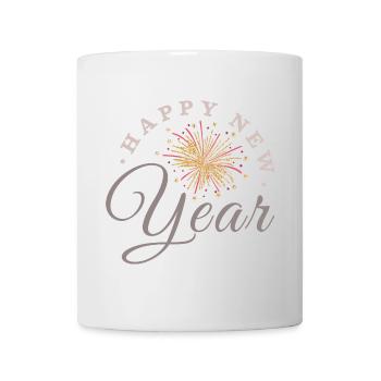 Happy New Year Fireworks New Year's Eve New Year's Eve - Mug - white - Front