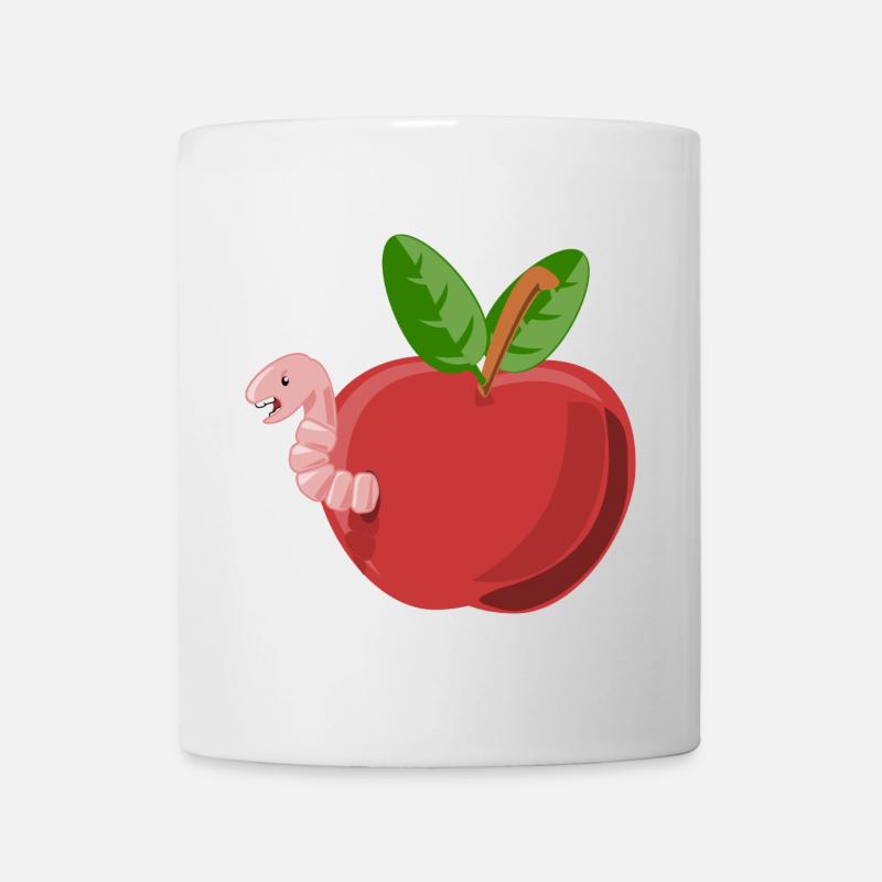Vers - Mug blanc - blanc