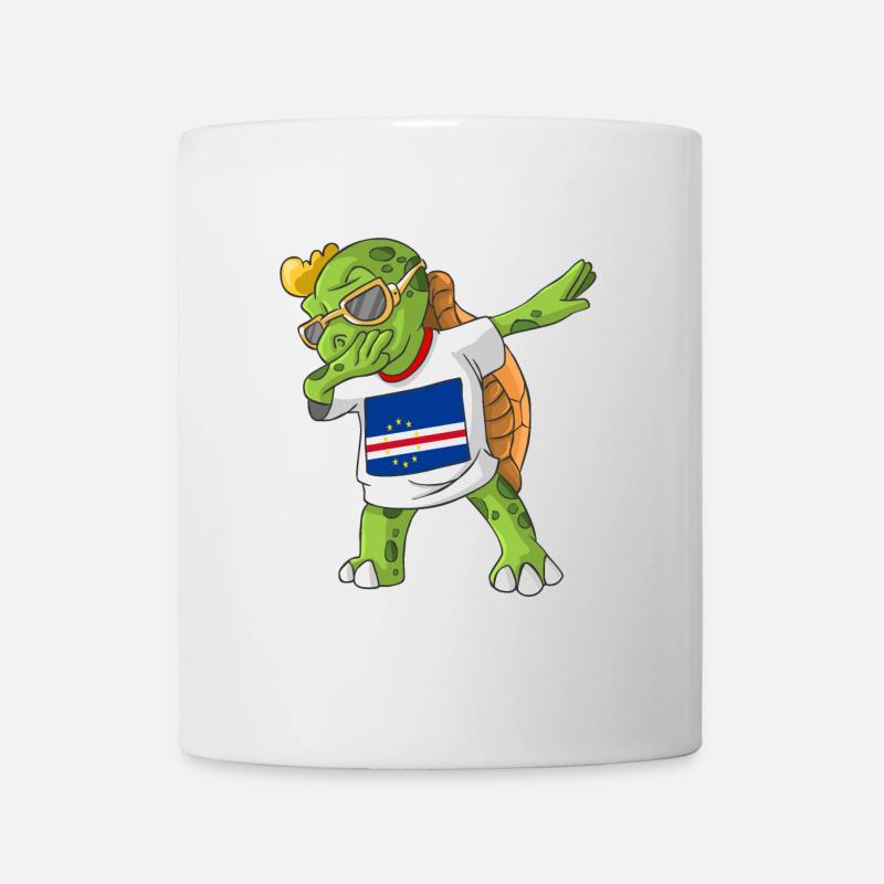 Cabo Verde Dabbing turtle - Mug - white