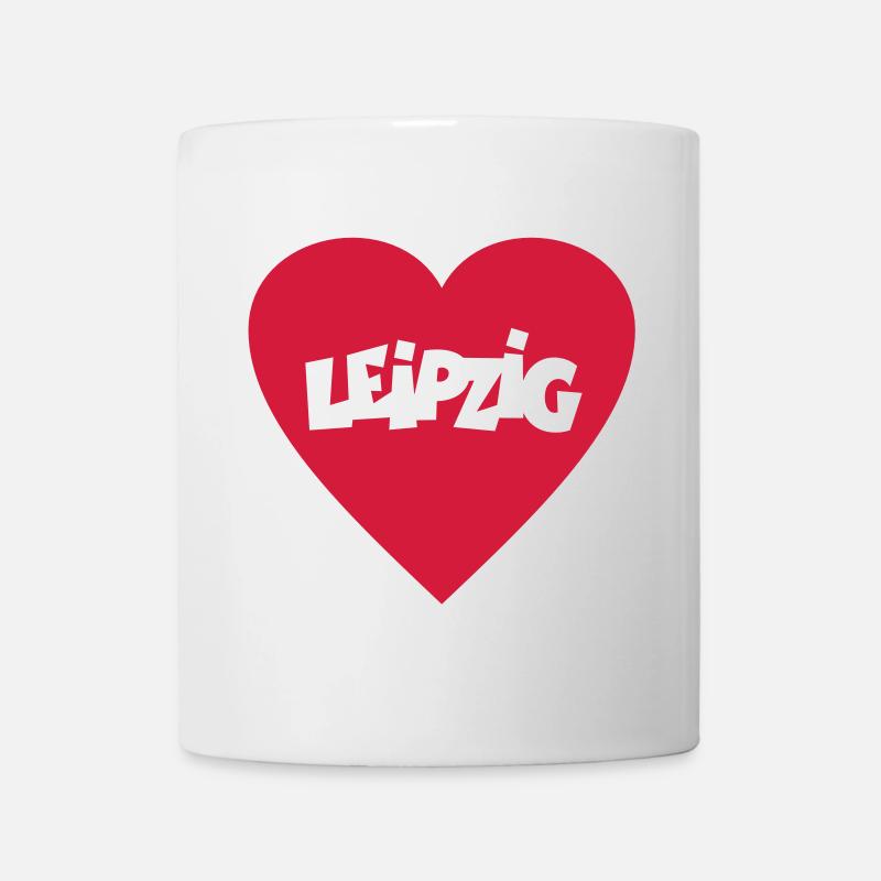 I Love Leipzig - Tasse - Weiß