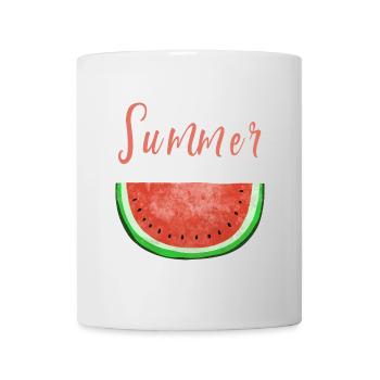 Summer Time Wassermelone - Melone - Sommer - Tasse - Weiß - Vorne