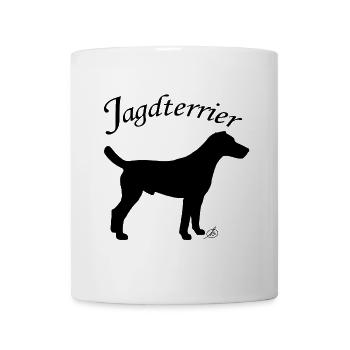 Jagdterrier - Tasse - Weiß - Vorne