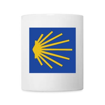 Seashell signpost - Mug - white - Front