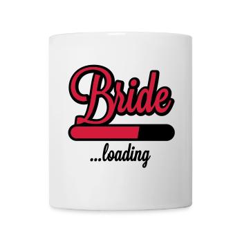 Bride loading | Hen Night - Mug blanc - blanc - Devant