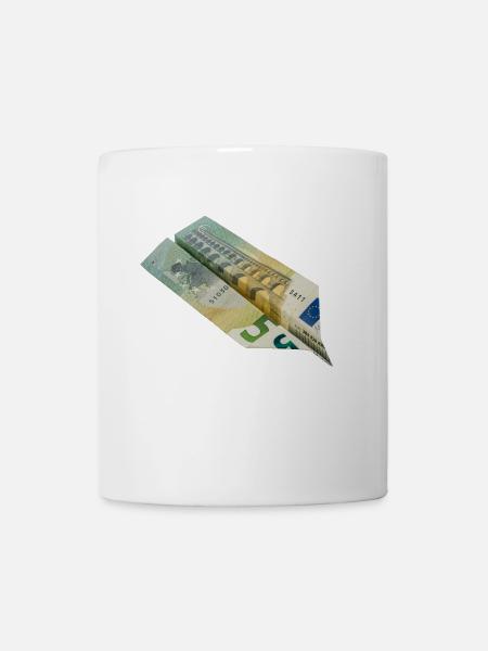 5-Euro-Schein - Tasse - Weiß
