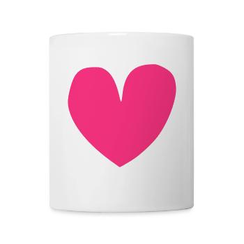 Heart - Tasse - Weiß - Vorne