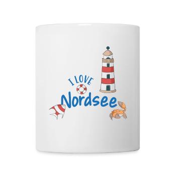 North Sea Declaration of Love Motif - Mug - white - Front