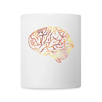 brain - Mug - white - Front