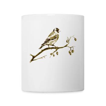 oiseau - Mug blanc - blanc - Devant