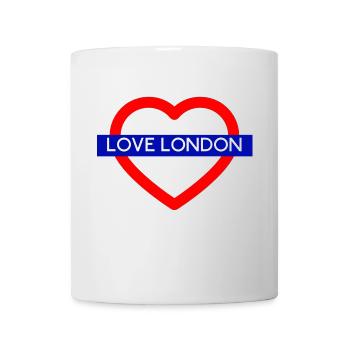 T-shirt London - Mug blanc - blanc - Devant