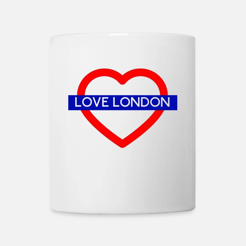 T-shirt London - Mug blanc - blanc
