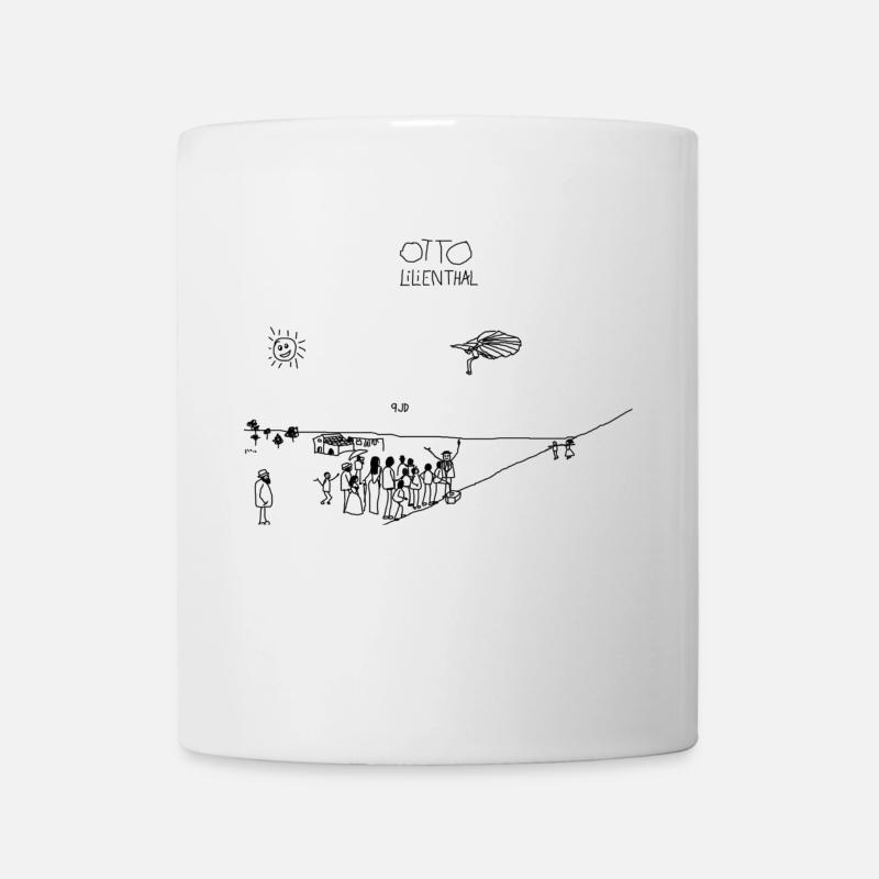 Otto Lilienthal - Mug blanc - blanc