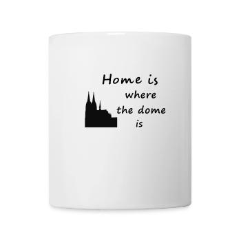 Home is where the dome is - Tasse - Weiß - Vorne