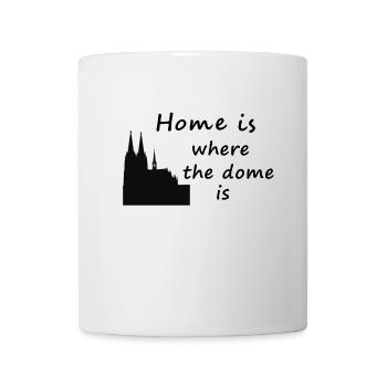 Home is where the dome is - Tasse - Weiß - Vorne