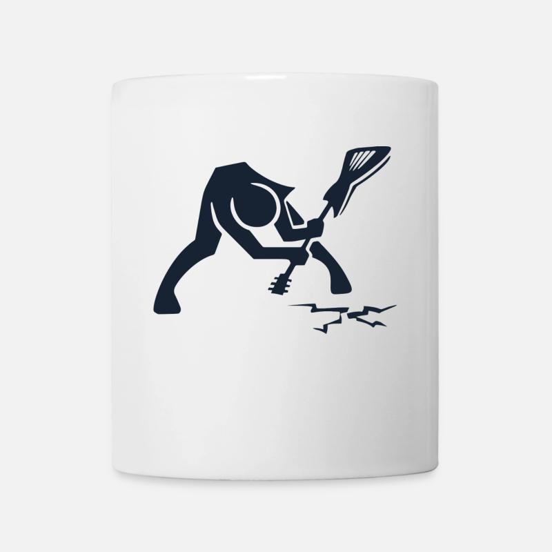 Rock star - Mug blanc - blanc