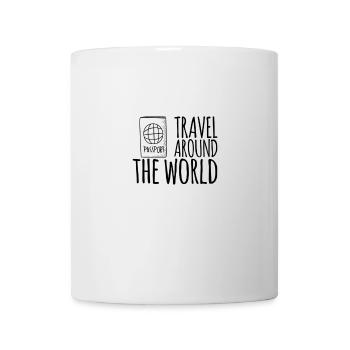 Voyage au monde. - Mug blanc - blanc - Devant