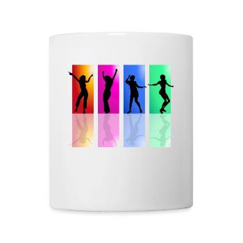 Tanzen - Tasse - Weiß - Vorne