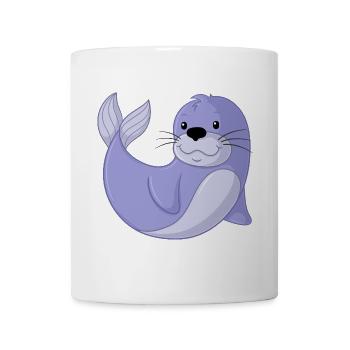 Sceau comique - Mug blanc - blanc - Devant