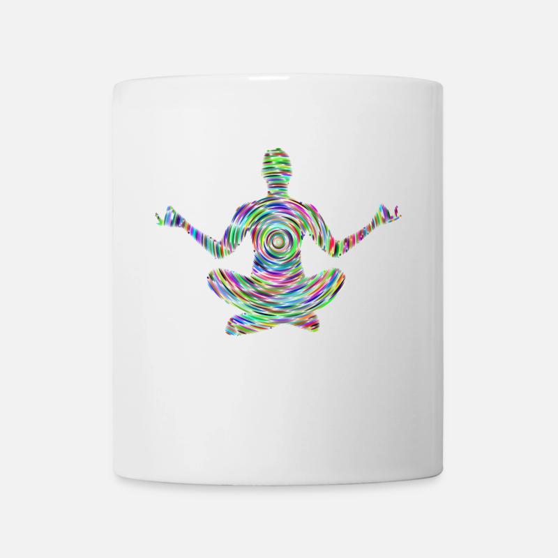 Yoga Men - Mug blanc - blanc