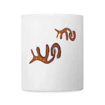 cave painting - Mug - white - Front
