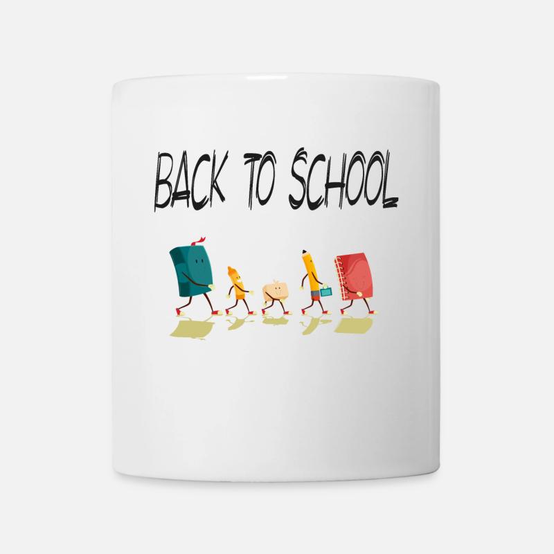 school - Mug - white