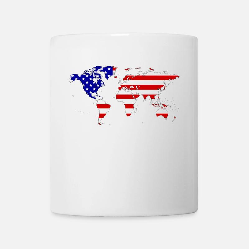 USA - Mug blanc - blanc