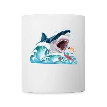 Megalodon attacks ! - Tasse - Weiß - Vorne