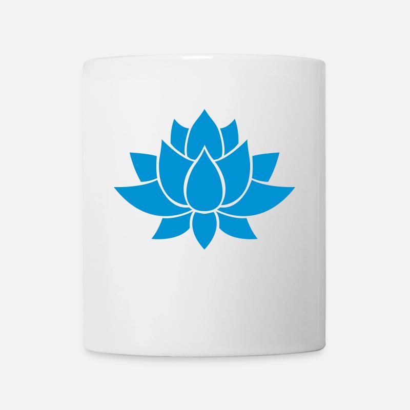 Lotus - Tasse - Weiß