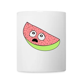 Melone - Tasse - Weiß - Vorne