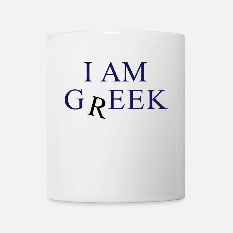 Je suis grec - Mug blanc - blanc