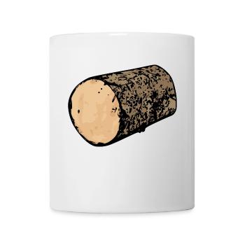 Wood pop art - Mug - white - Front