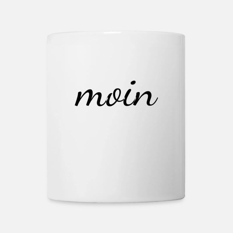 Moin - Tasse - Weiß