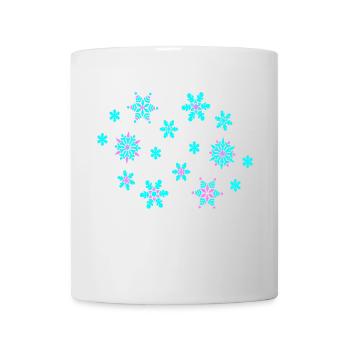 snowflakes - Mug - white - Front