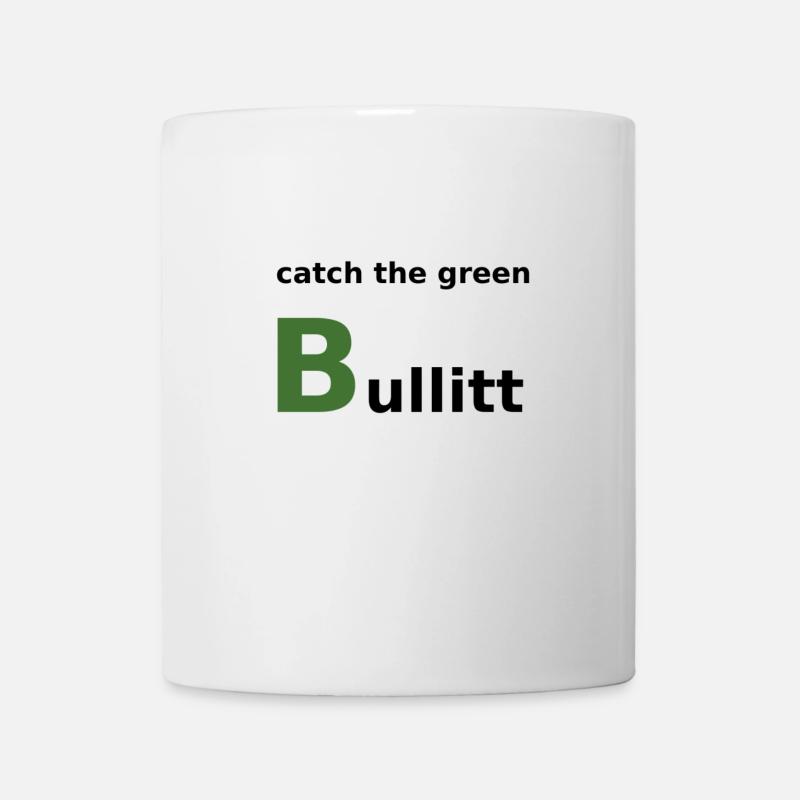 Attraper le vert Bullitt - Mug blanc - blanc