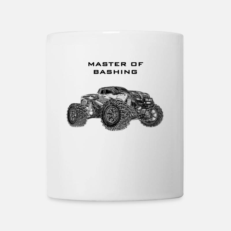 Camion modèle X Maxx Bashing RC Moster Traxxas - Mug blanc - blanc